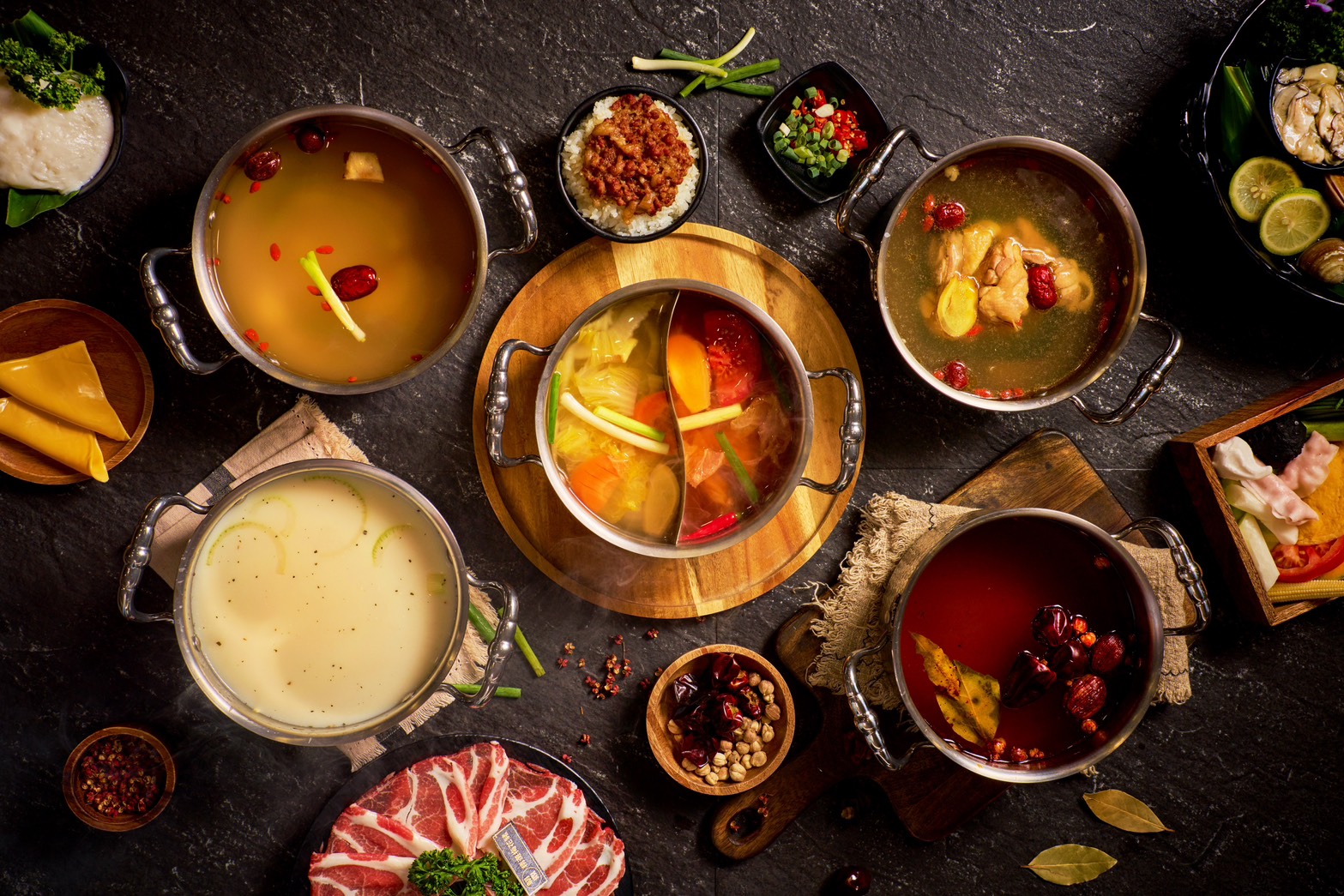 豐富食材